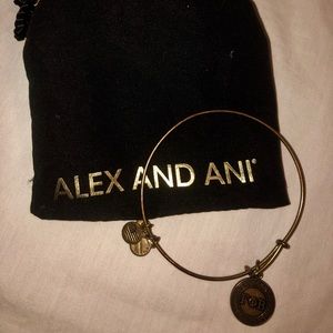Alex and Ani Gamma Phi Beta Rafaelian Gold Bangle